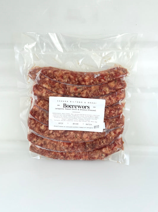 Hot dog-ready Boerewors